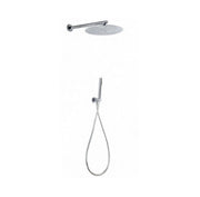 Set doccia completo di soffione tondo diametro 20 cm e set doccetta KZ-1005-2 PERU - Cromato Lucido