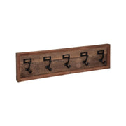 Appendiabiti con 5 ganci 82x20 cm legno