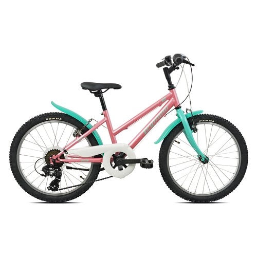 Bicicletta legnano 26l636 salmone e verde