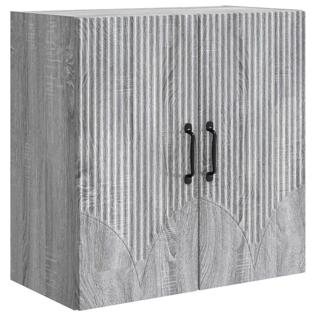Armadietto a Muro | Mobiletto a muro Sonoma grigio 59 x 31 x 60 cm