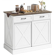 Tavolo da cucina con isola ¨C zephmum ¨C bianco