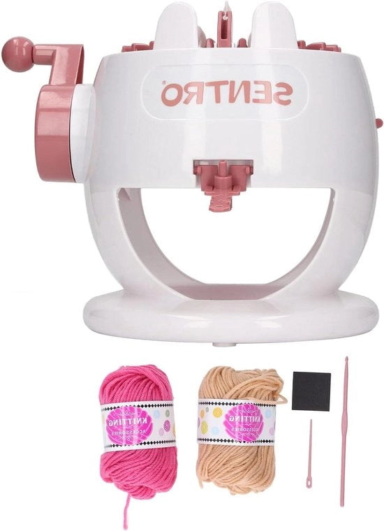 Macchina per cucire bambini - Manuale breispeeltje con 22 aghi e 2 fili colorati