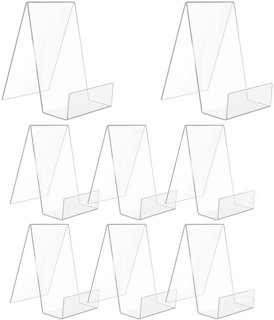 Supporto per Album Transparente - Acrilico - Stabilità - Adatto per Album Fotografici - Visibilità Chiara dei Lavori d'Arte