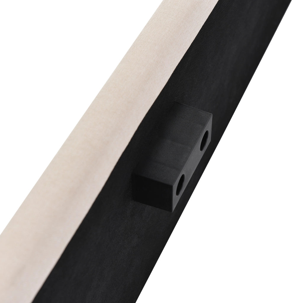 DESMIU Letto Contenitore Letto Matrimoniale con vano idraulico, 180 × 200 cm, senza materasso, lino, beige