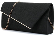 Borsa a Tracolla Elegante per Donna in Pelle Nera