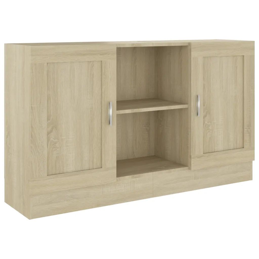 Credenza Rovere Sonoma 120x30,5x70 cm in Legno Multistrato 802780