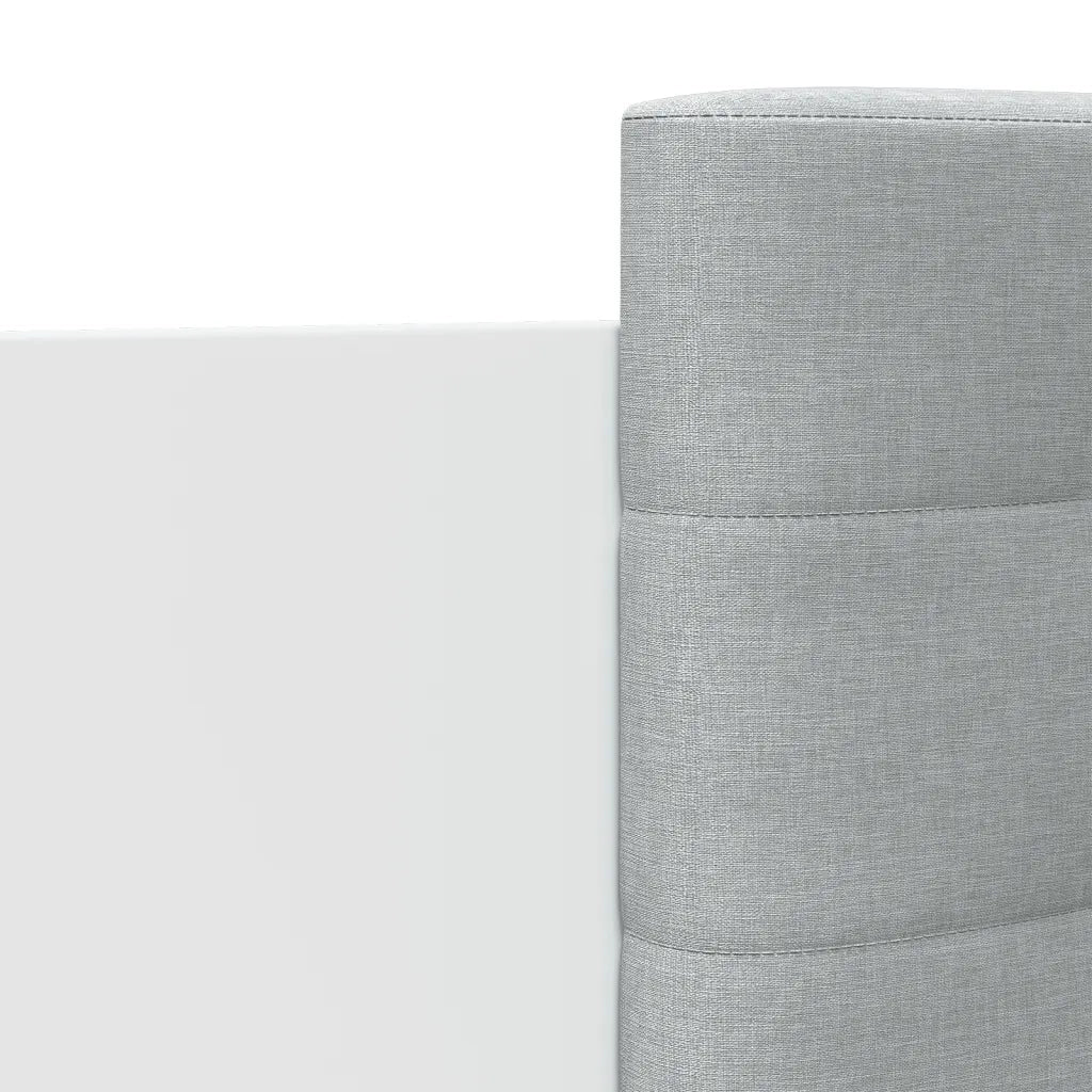 Giroletto con Testiera-Struttura Letto con testiera Bianco 100x200 cm in Legno Multistrato 618531