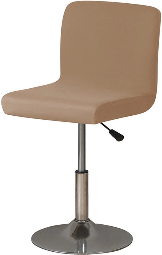 Set di sostegni per sedie, insieme da 4 sostegni universali, copri bracciolo con schienale per bar, cucina, caffè, Khaki