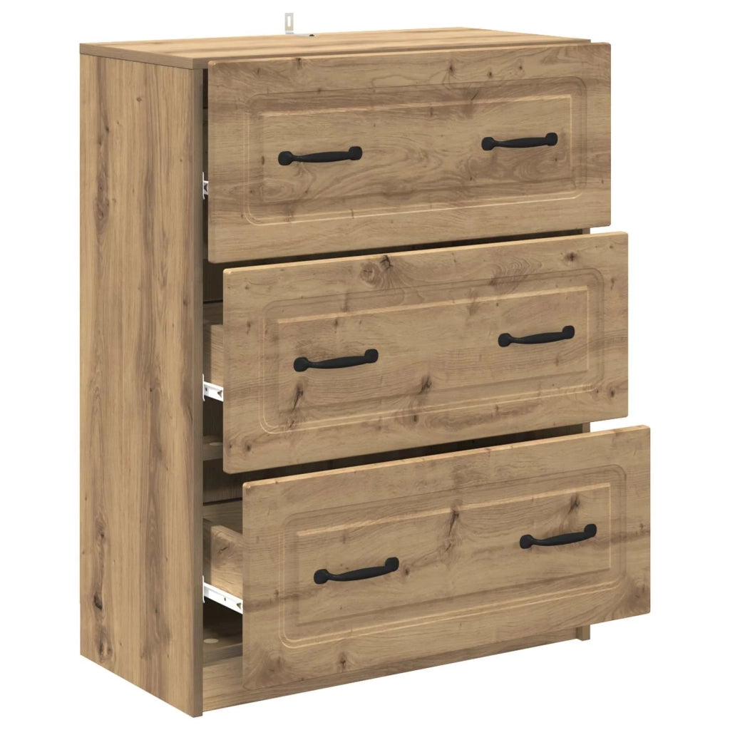 Mobile con Cassetti Rovere Artigianale 66 x 34,5 x 87 cm 895764