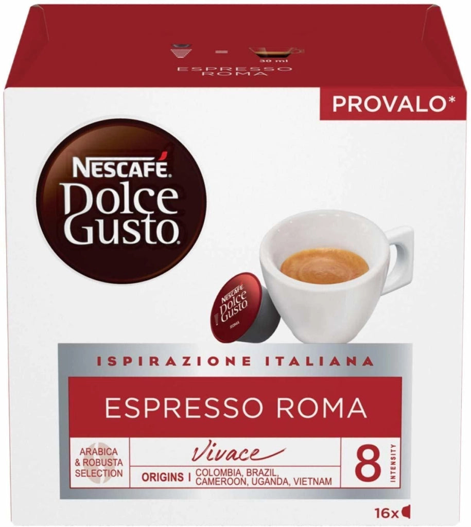 Nestle Nescafé Dolce Gusto Espresso Roma Capsule caffè 16 pezzo(i)