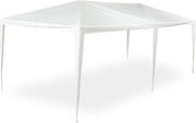 Tenda da festa 25x3x6m PE e acciaio impermeabile e resistente alle fessurazioni bianca - Incluso sistema di chiusura