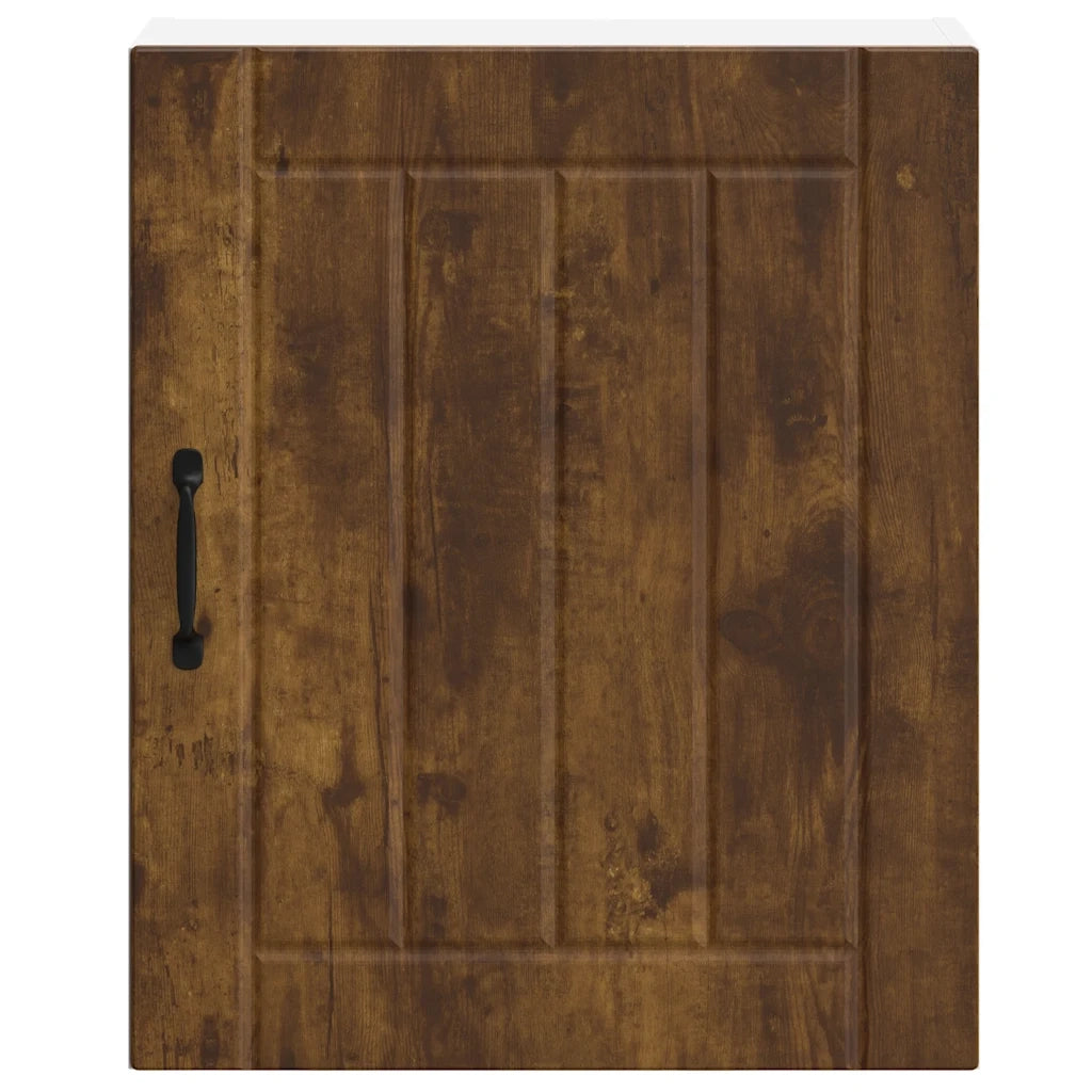 Pensile da Cucina-Mobile Cucina da Parete Lucca Rovere Fumo in Legno Multistrato 653511