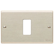 Placca in alluminio tipo magic ad 1 posto
