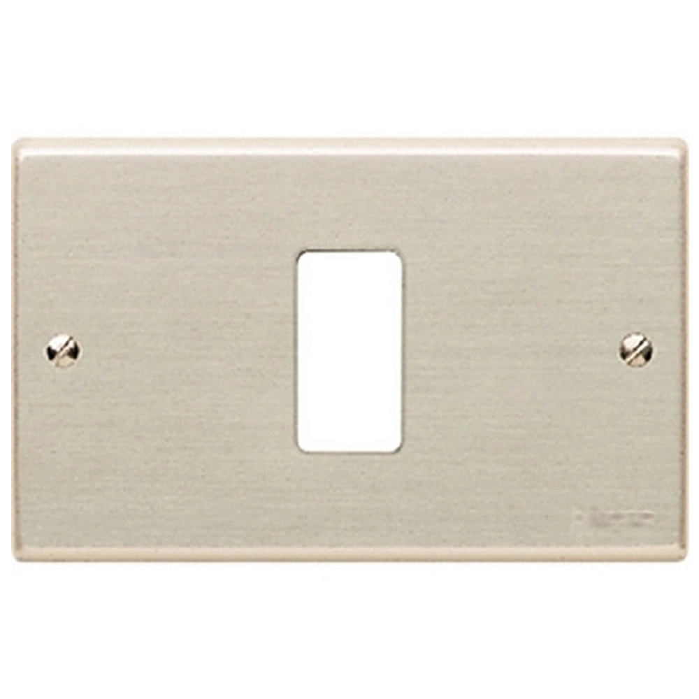 Placca in alluminio tipo magic ad 1 posto