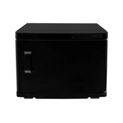 Scaldasalviette Elettrico Bagno con Termostato Termoarredo Calorifero - Nero
