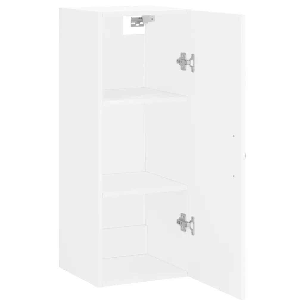 Mobile a Parete Bianco 34,5x34x90 cm in Legno Multistrato 834994