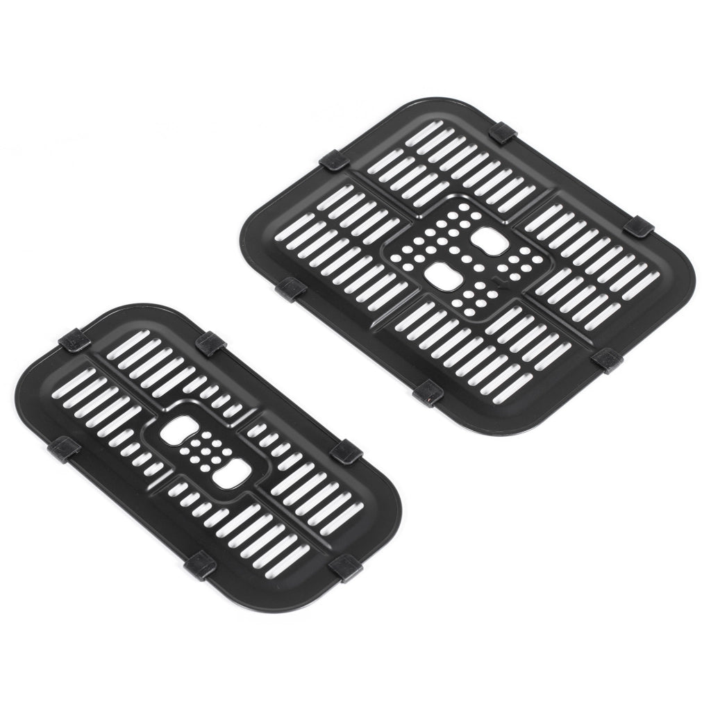 Friggitrice ad aria calda ¨C Minimal ¨C 41,8x39,2x31,1 cm, Nero e Argento