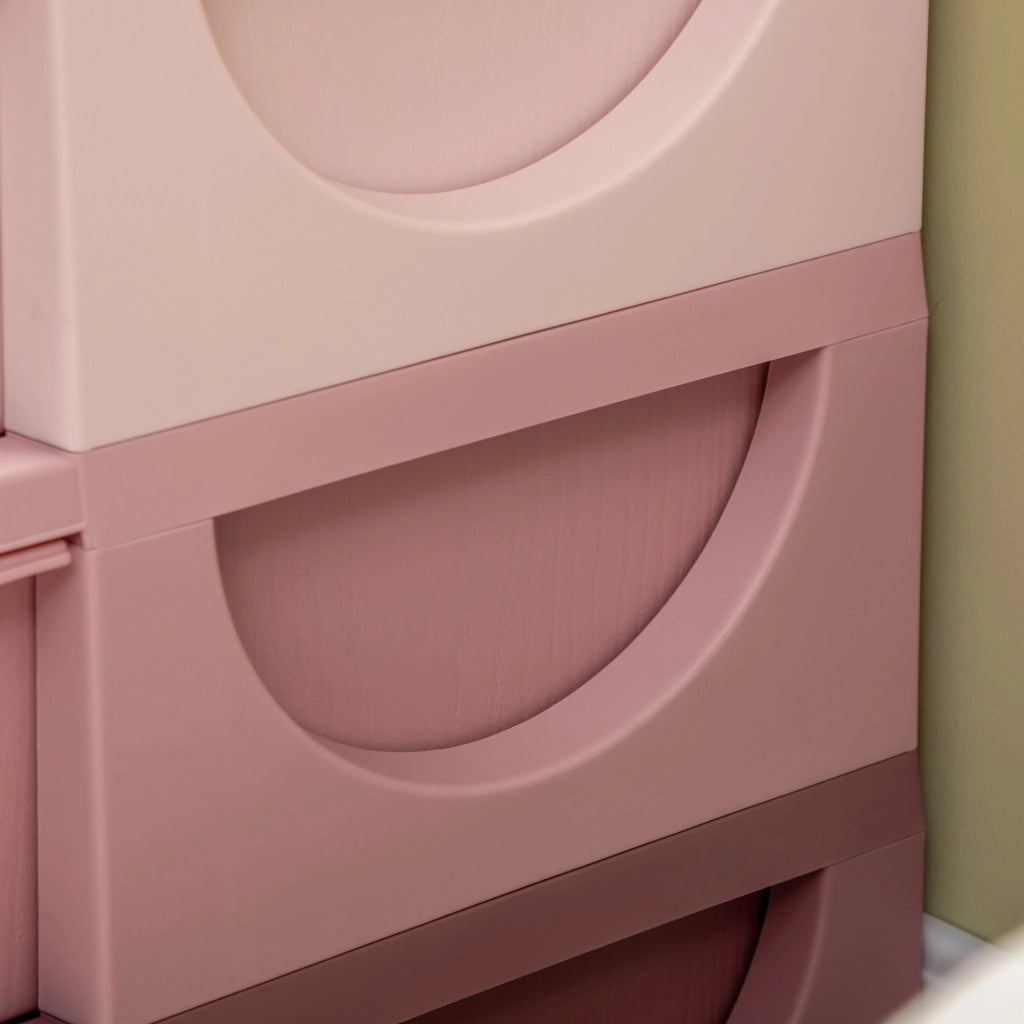 Cassettiera bambini 3 cassetti ¨C Minimal ¨C rosa