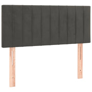 Testiera | Testata Grigio Scuro 80x5x78/88 cm in Velluto