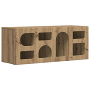 Mobile TV | Armadietto TV | Mobile Porta TV Rovere artigianale 100 x 35 x 40 cm Legno multistrato