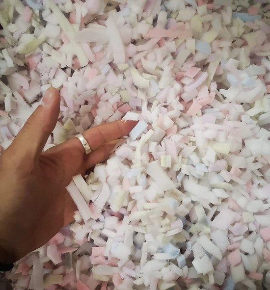 Voli di schiuma 500 L - Foderazione per cuscini - Foderazione per poltrone - Foderazione per cuscini di peluche - Leggero - Sostenibile