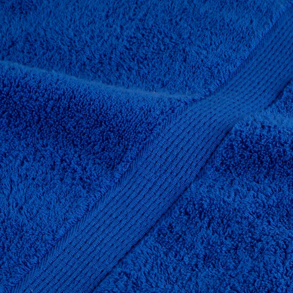 Asciugamani da Bagno SOLUND 4 pz Blu 100x150 cm 600gsm 137192