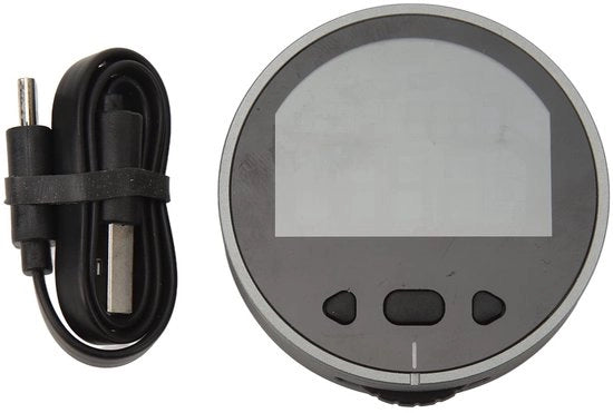 Misuratore elettrico digitale - Multimetro - Caricabile via USB - Display LCD - Misuratore di distanza - Ideale per lavori di fai da te - Modello compattibile