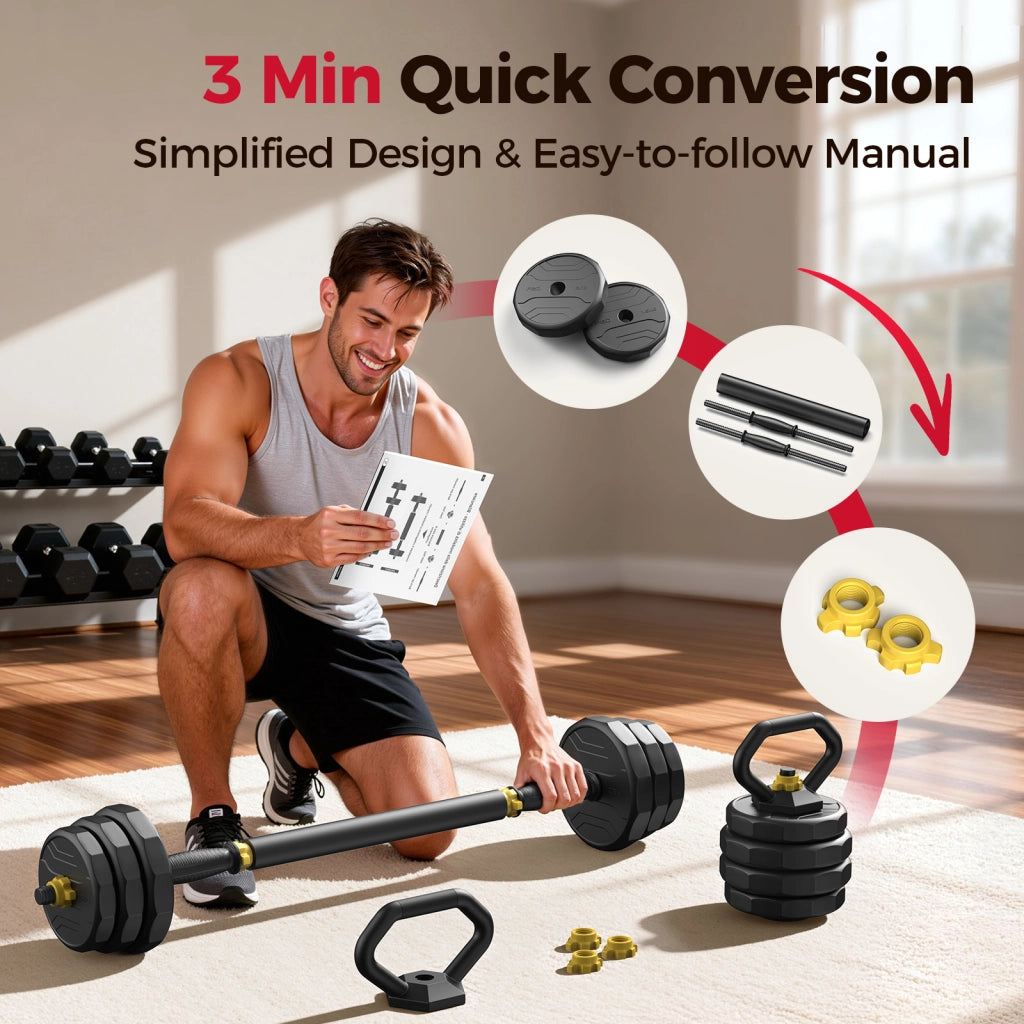 Set manubri regolabili ¨C Minimal ¨C 48/60/68/88 lbs