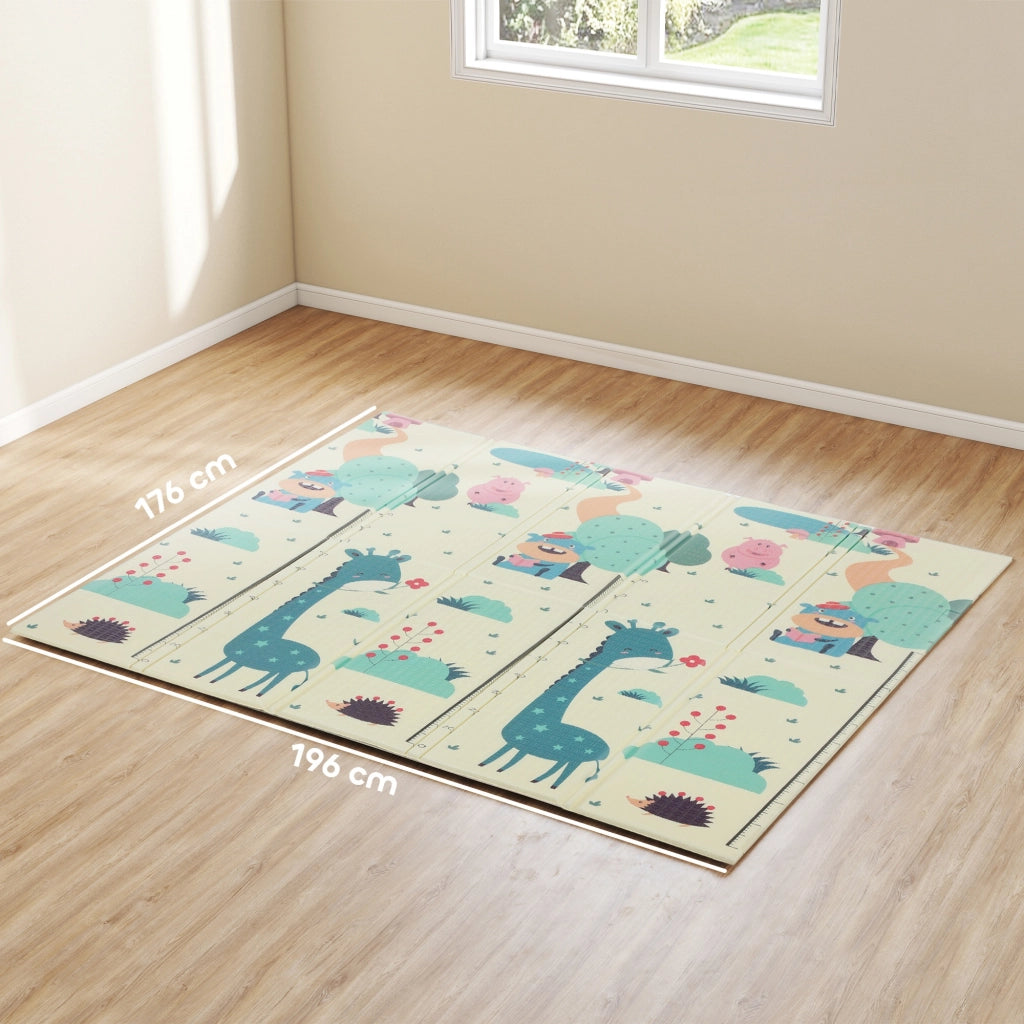 Tappeto Pieghevole Reversibile ¨C Minimal ¨C 196x176x1.5 cm Multicolore