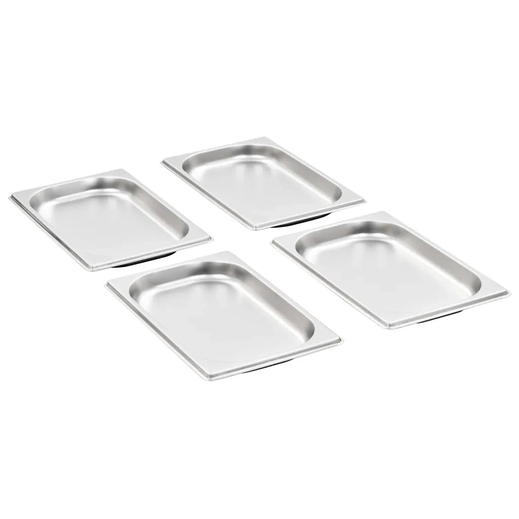 Contenitori Gastronorm 12 pz GN 1/4 20 mm in Acciaio Inox 50899