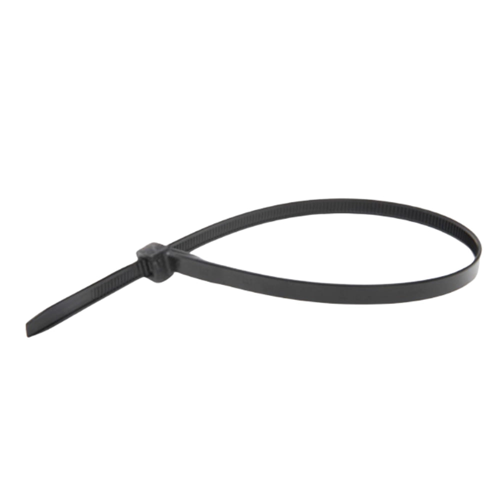 Raytech fascette per cablaggio in nylon autoestinguente confezione da 100 pezzi *** colore nero, dimensioni 3,6 x 200...