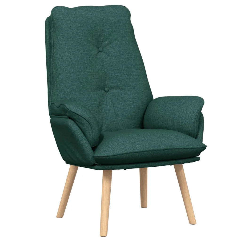 poltrona Verde Scuro 69 x 74 x 93 cm Tessuto Sherpa 42001855