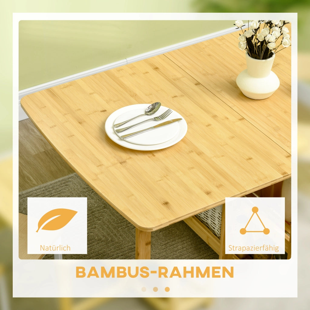 Tavolo pieghevole ¨C Minimal ¨C Bamb¨´, 149,5x80x73,5cm