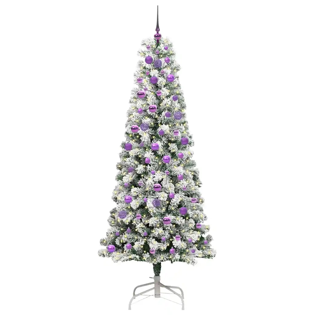 Albero di Natale Artificiale con Rami Pieghevoli 210 cm 3395610