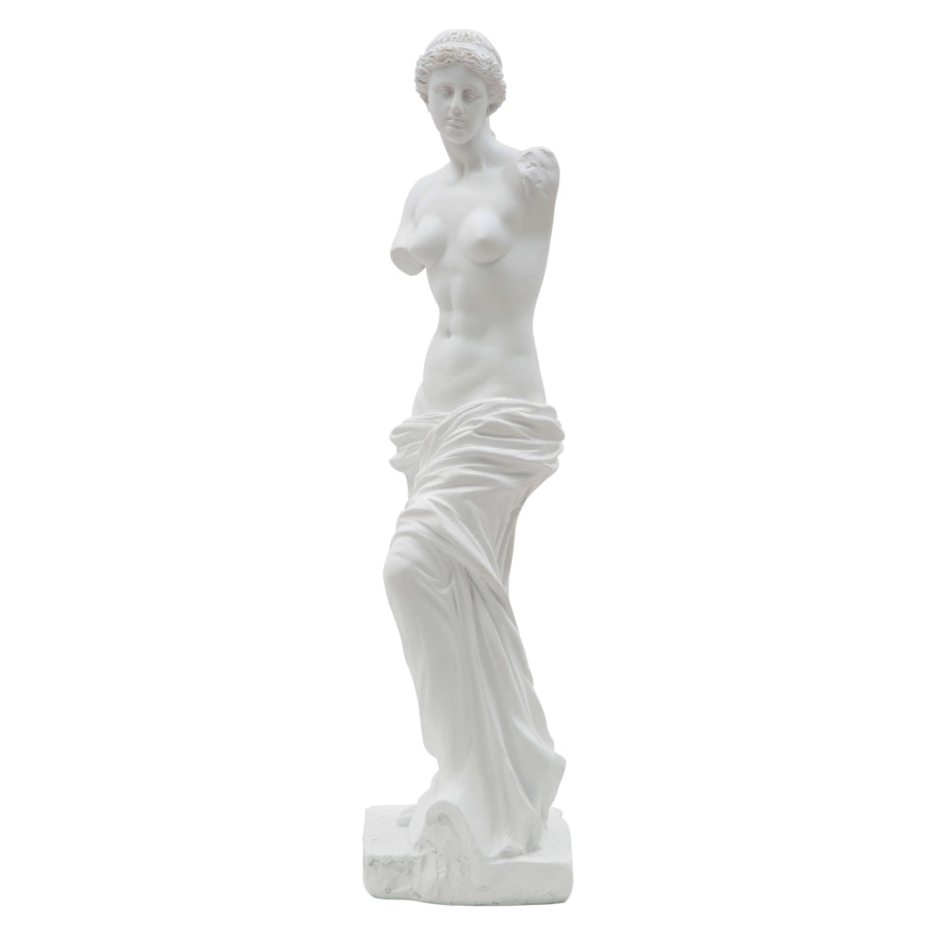Living, Statua Scultura Classica, Bianco