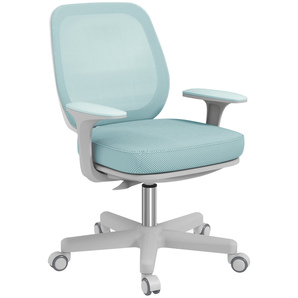 Sedia da ufficio ergonomica ¨C Xylo ¨C Schienale in rete, altezza regolabile, verde 55x48x82,5-94,5cm