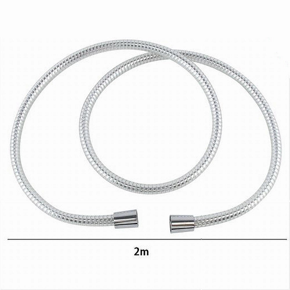 Trade Shop - Laccio Tubo Flessibile Doccia Doccetta Vasca Bagno 2 Mt Metri Universale 87292 -