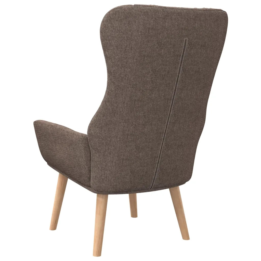Sedia Relax Tortora in Tessuto 341403