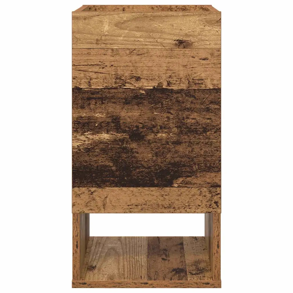 Tavolino 2 pcs Legno vecchio 30 x 30 x 56 cm Legno multistrato 890941