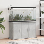 Supporto per acquario in cemento grigio 101x41x58 cm in legno ingegnerizzato 833635