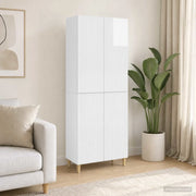 Set di armadi 2 pcs Bianco Lucido 66 x 34,5 x 90 cm 3416542