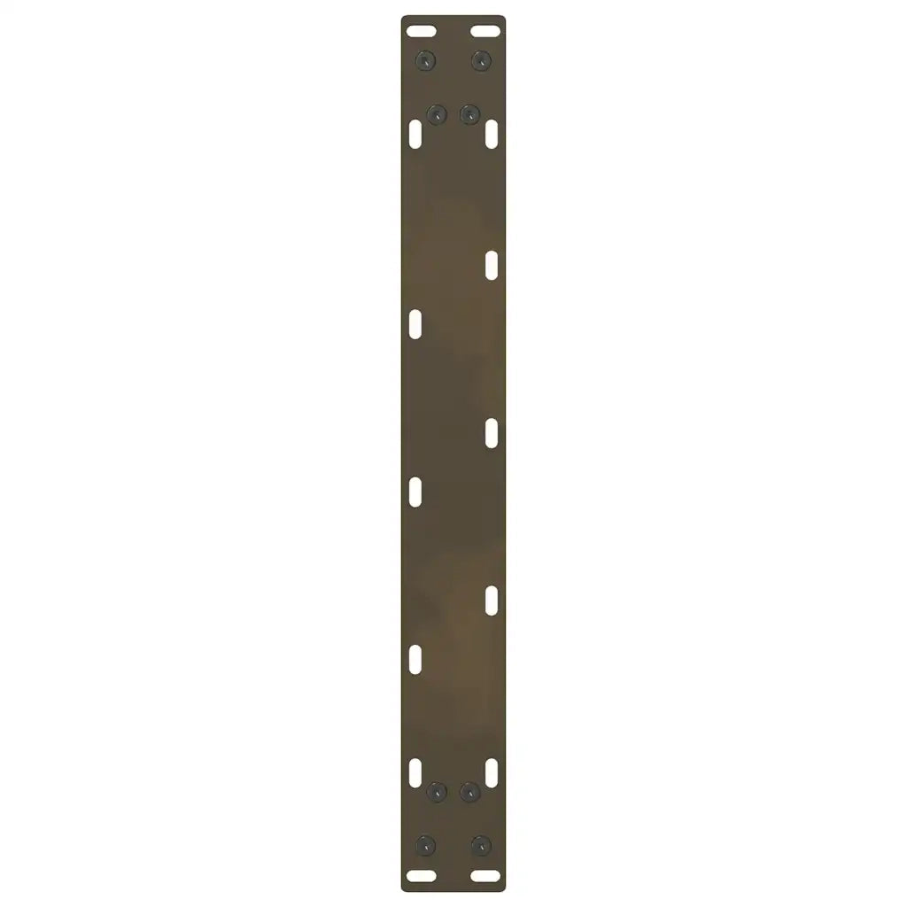 Gambe per Tavolino da Caffè in Acciaio Naturale 2 pz 70x(42-43) cm Acciaio 4013291