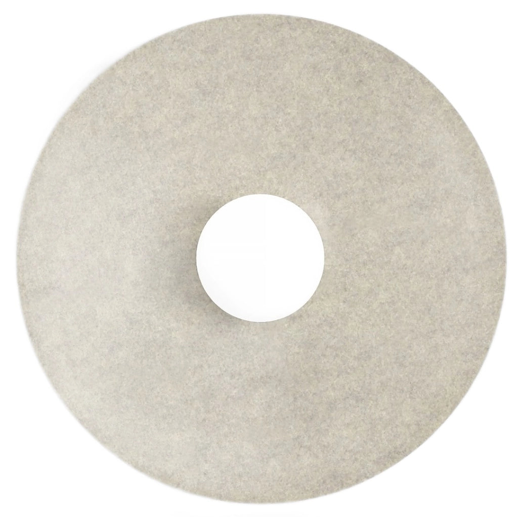 Applique da parete CALMA rotonda beige feltro 1xG9 Emibig