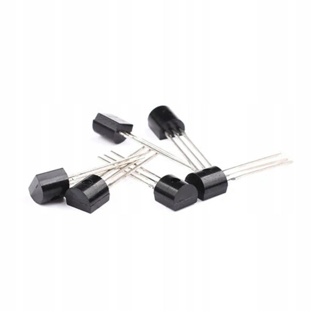 Transistor PNP BC557 Rosfix – 10 Pezzi TO-92 | 40V, 100mA, Montaggio THT