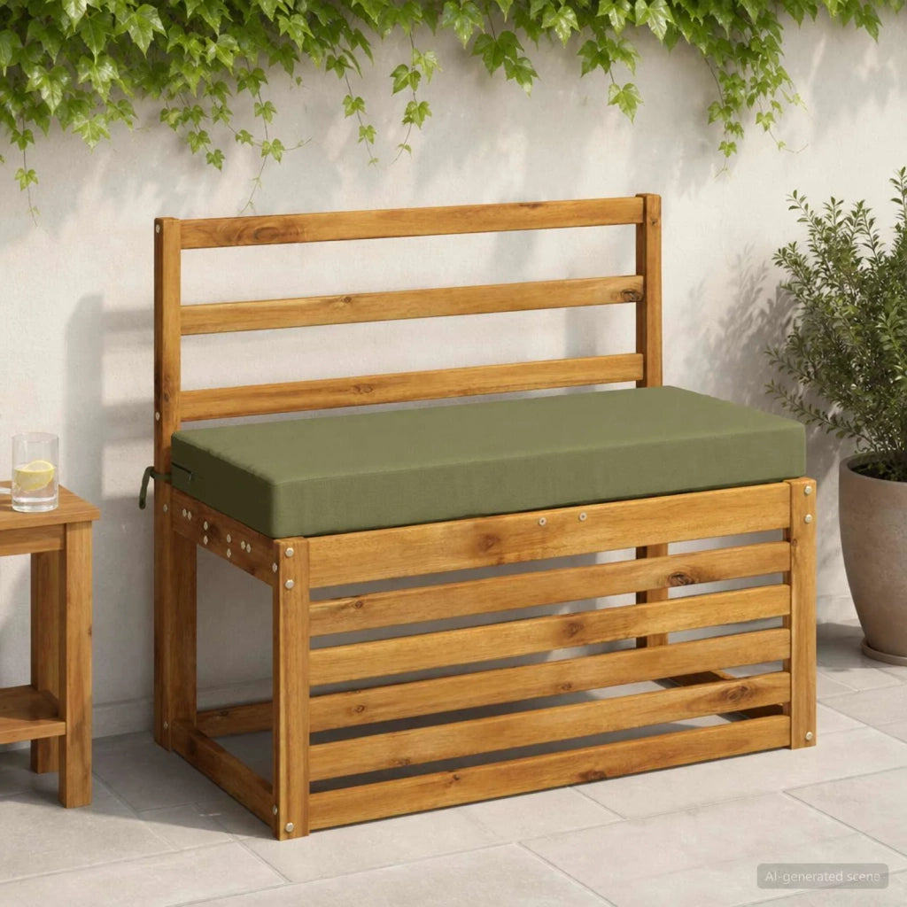 Cuscino per panchina SOEST 100% Poliestere Verde Oliva 949486
