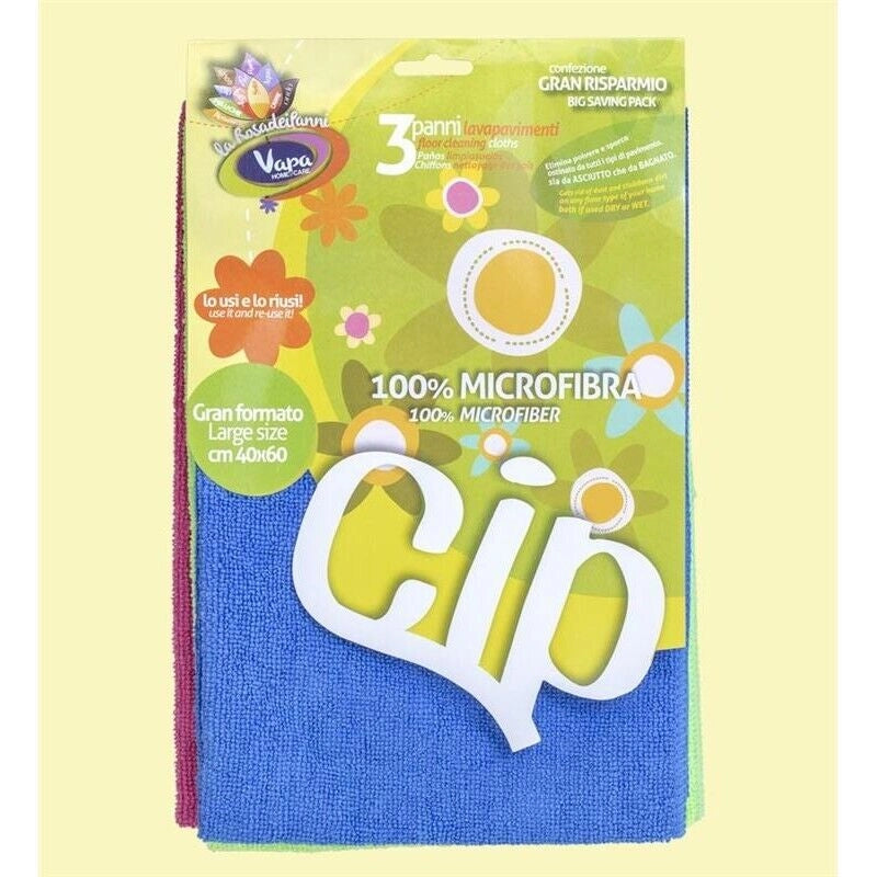MAURY'S VAP CLEAN PANNO PAVIMENTI 40X60 IN MICROFIBRA