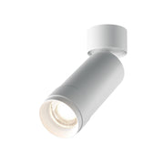 Maytoni Lampada da soffitto Focus Zoom 1 luce LED integrato bianco alluminio