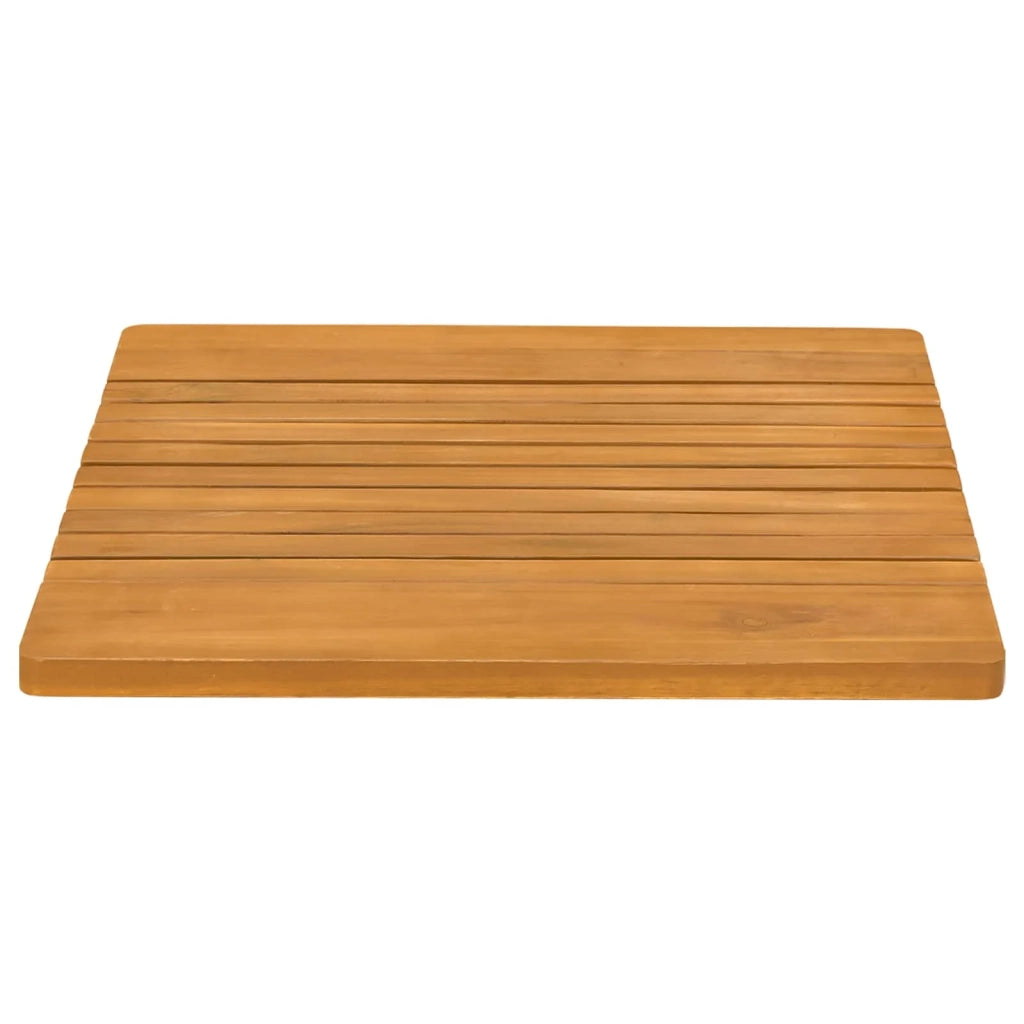 Tappeto da bagno Tinta unita Marrone 52 x 50 cm legno CFW1701247