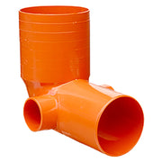 CURVA WC IN PVC Ã¸ 110 / 2 x 50