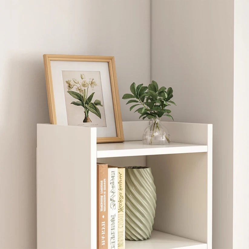 Libreria Alta Bianca 40x30x180 cm Ideale per Ogni Ambiente